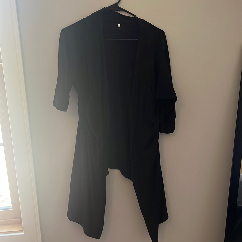 Lululemon black cardigan